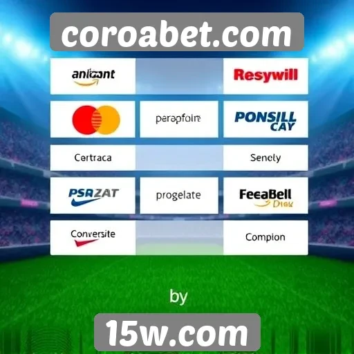 Comparativo de métodos de pagamento no coroabet.com